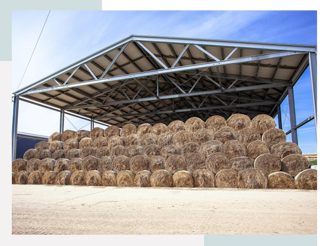 Строительство сенохранилищ в Лобня от 620 руб.