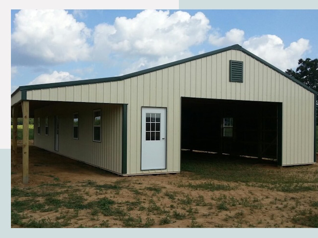 Строительство конюшен в Лобне