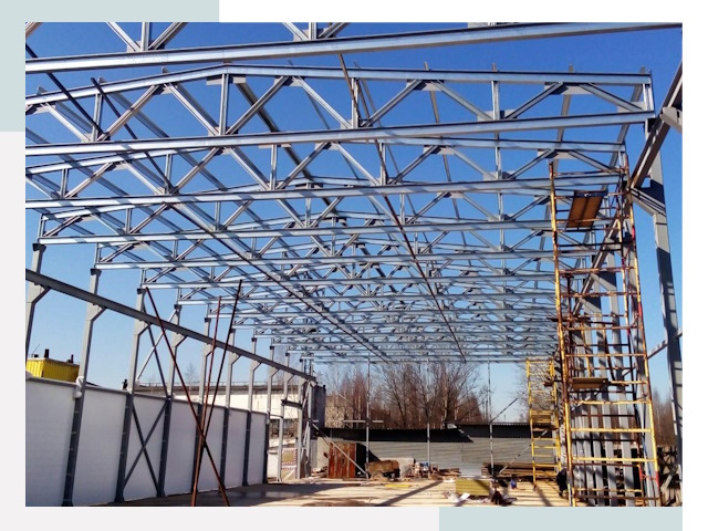 Строительство цехов в Лобня от 620 руб. под ключ