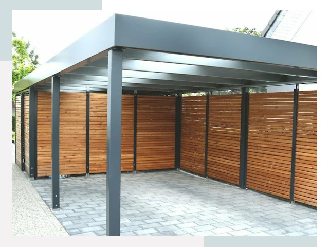 Навесы для парковки в Лобне