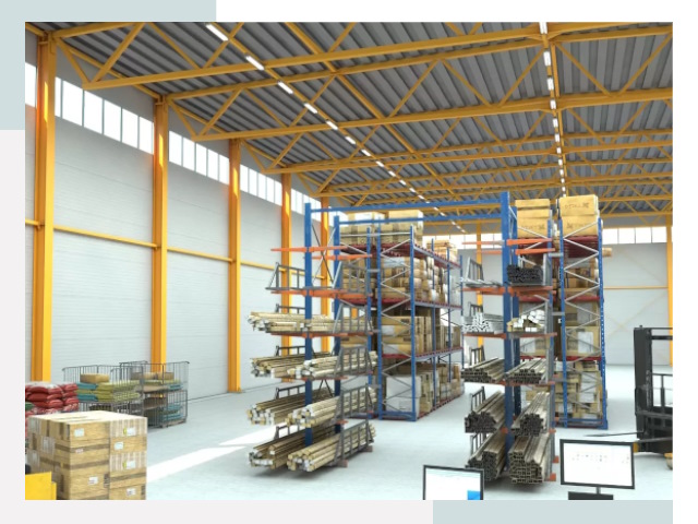 Типовые ангары в Лобне