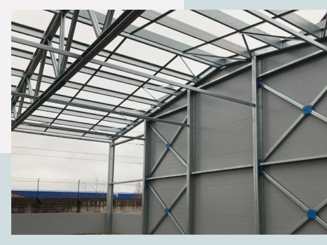 Каркасные ангары от СтальСтрой-Лбн по цене от 620 руб.