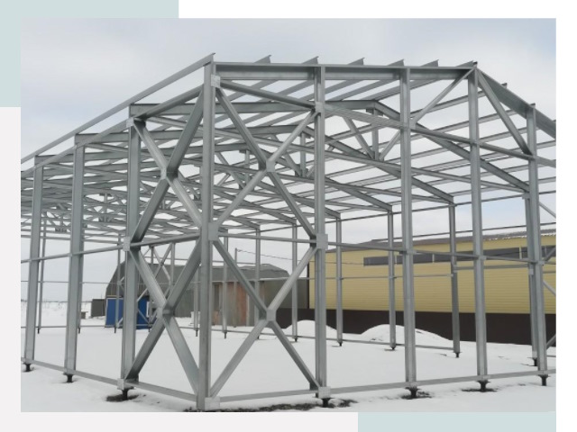 Каркасные ангары в Лобне