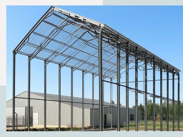 Прямо стенные ангары от СтальСтрой-Лбн по цене 620 руб.