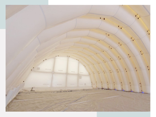 Пневмокаркасные ангары в Лобне