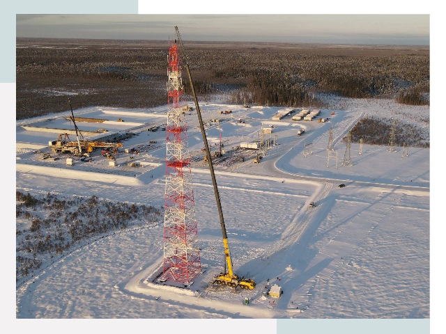 Мачты связи в Лобне