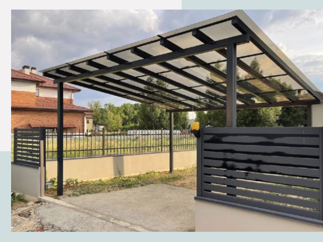 Металлические навесы в Лобня от 620 руб. за м²