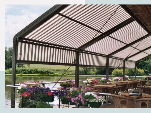 Элегантные навесы для кафе от 620 руб в Лобня