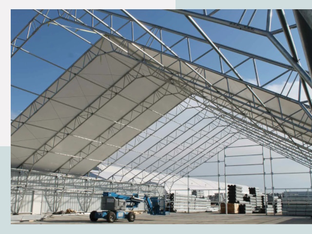Каркасно-тентовые сооружения от СтальСтрой-Лбн по цене 620 руб.