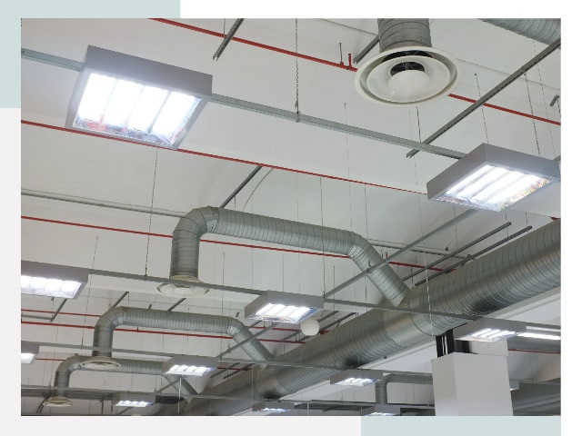 Вентиляция ангаров в Лобне