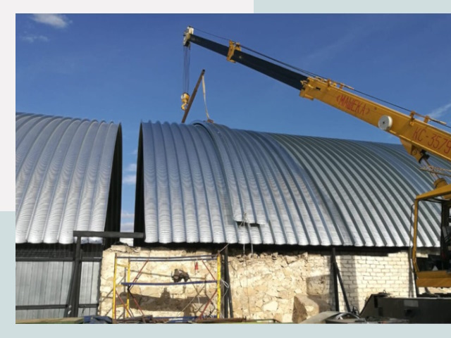 Реконструкция ангаров в Лобне от 620 руб.