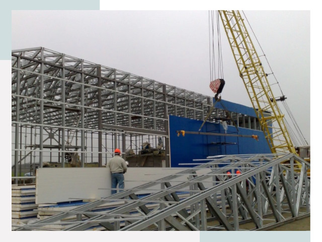 Монтаж ангаров в Лобне