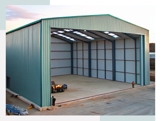 Строительство ангаров в Лобне