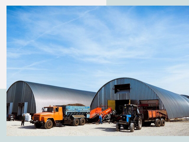 Ангары для спецтехники в Лобне