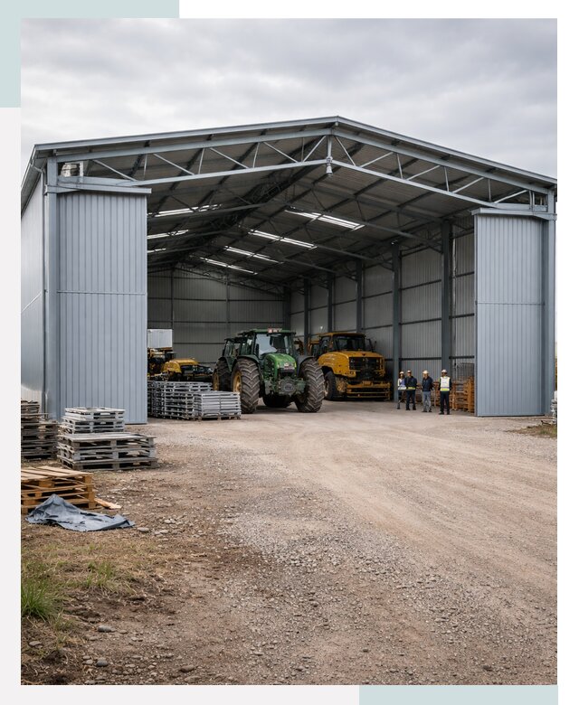 Ангары для сельхозтехники в Лобне от 20652 р. | СтальСтрой-Лбн