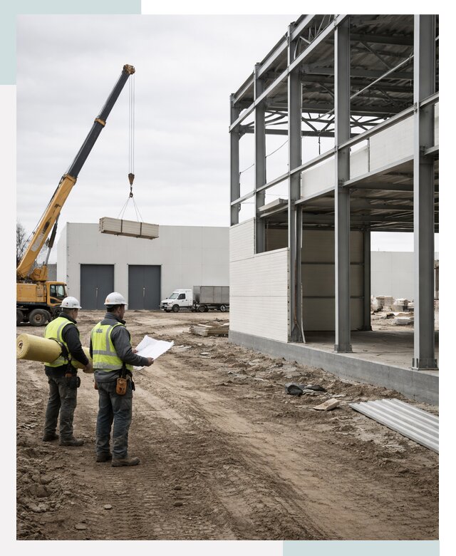 Строительство холодильных складов в Лобне от 46467 р. - СтальСтрой-Лбн